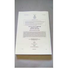 TRUCK UTILITY MEDIUM  HEAVY DUTY 6X6 PPV VECTOR REPAIR INSTRUCTIONS.